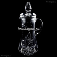 Кувшин с крышкой, 1.5л, 900/43-цветок арт.6103